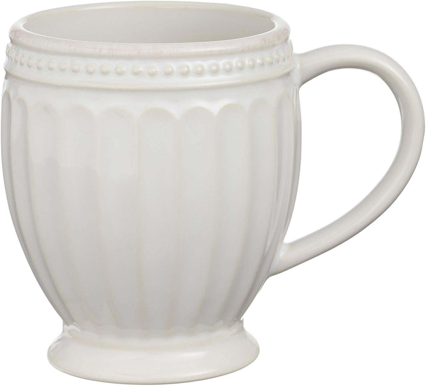 White Mug, Set of 4
